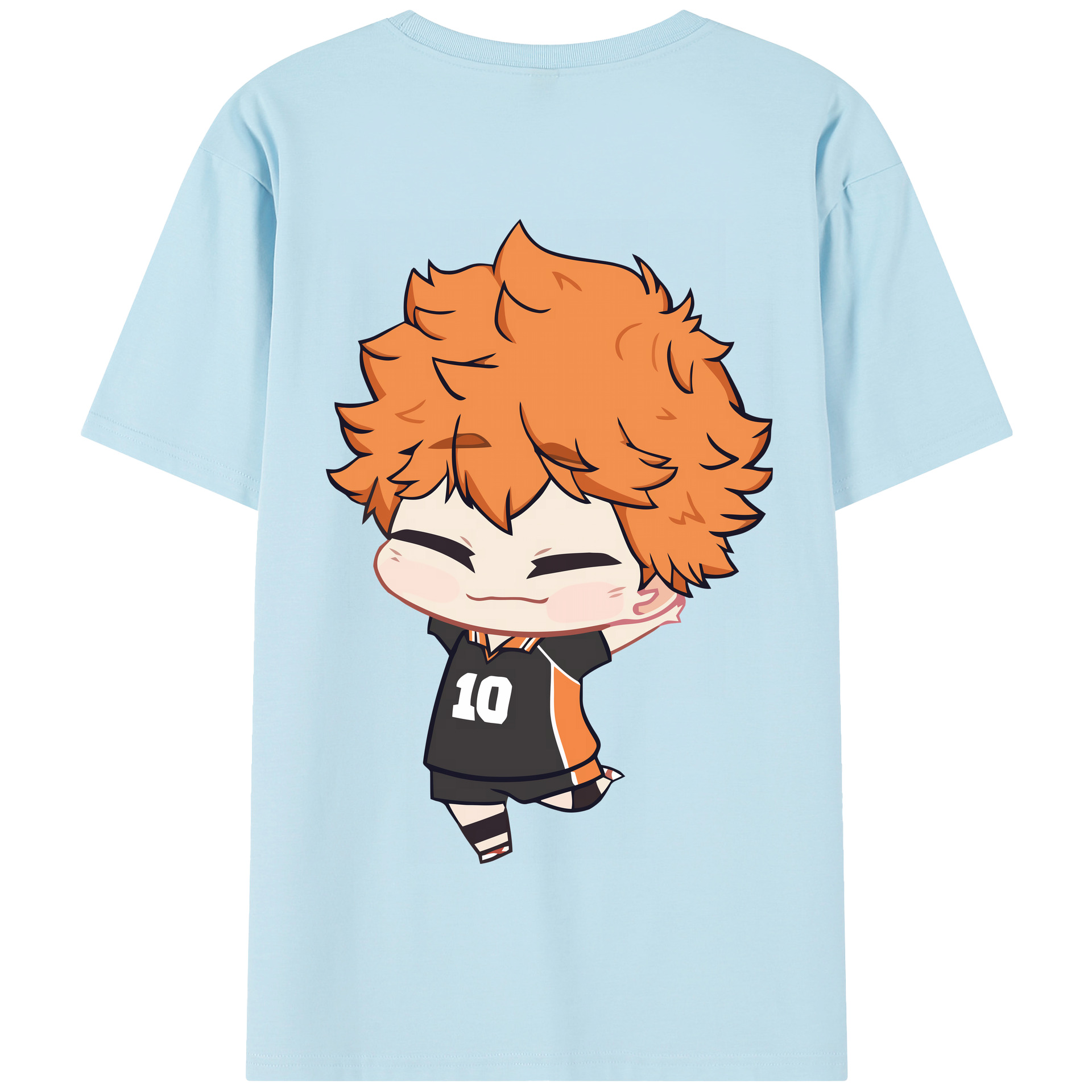 （画像用） ハイキュー!! Haikyu!! 綿100％半袖Tシャツ（背面プリント）